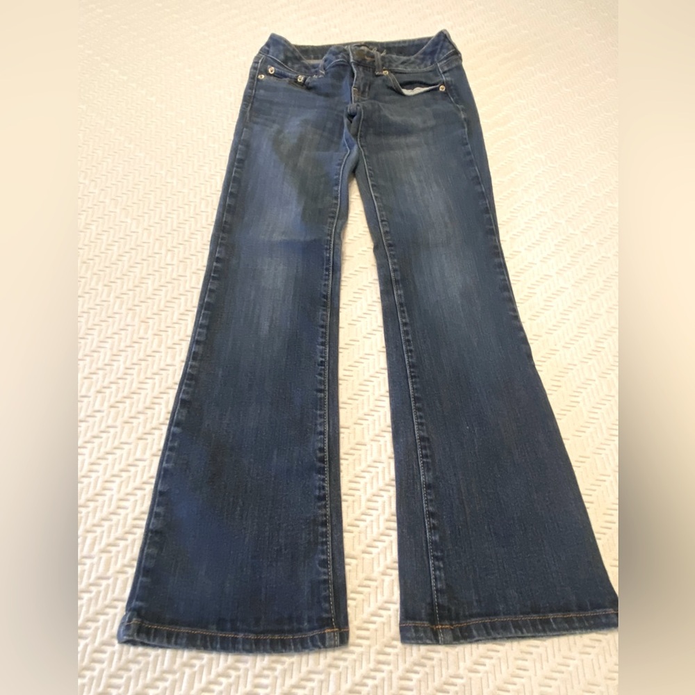 American Eagle Womens Low Rise Jeans Sz 0 Short